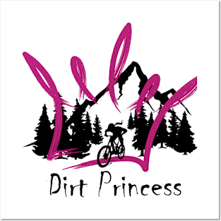 Dirt Princess - Black Posters and Art